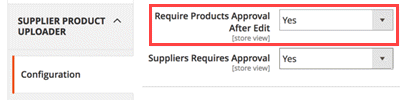 Add Products Approval