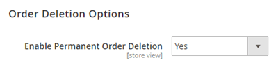 Delete Orders