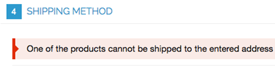 Estimated Shipping Notification