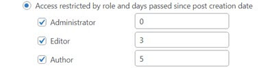 Post Date Creation Restriction